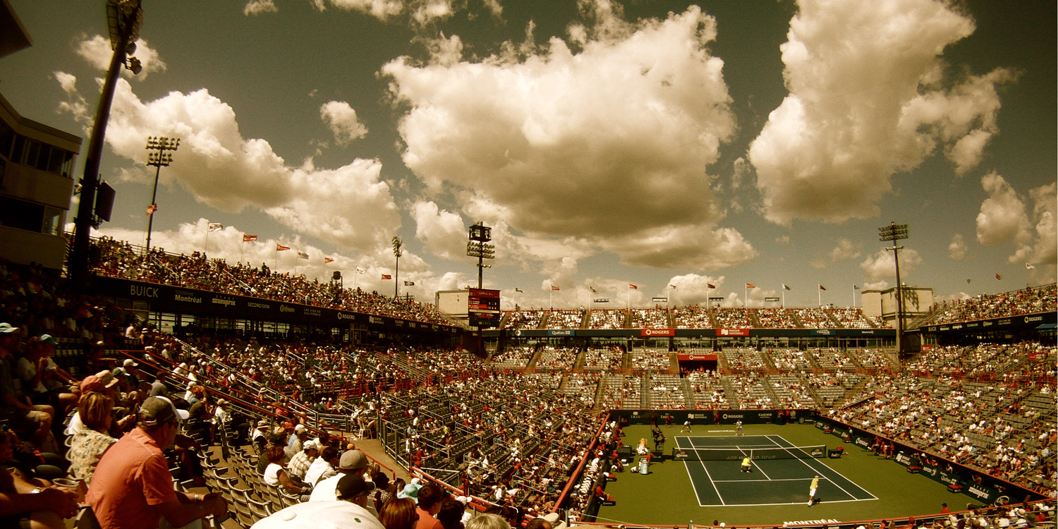 Tennis Match: Go Federer