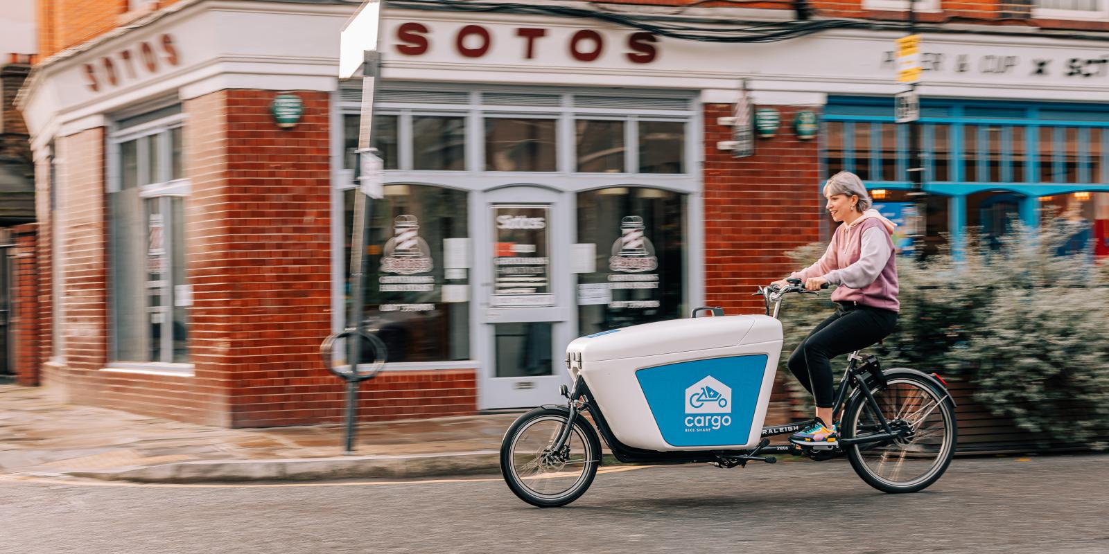 UK’s first cargo bike share pilot